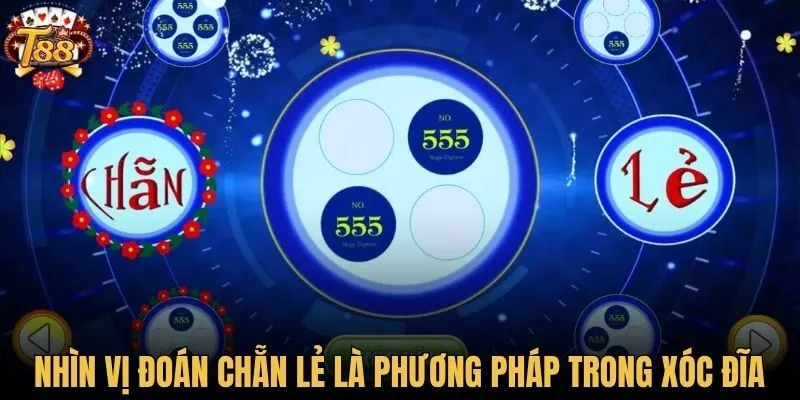 Nhìn vị đoán chẵn lẻ là phương pháp trong xóc đĩa